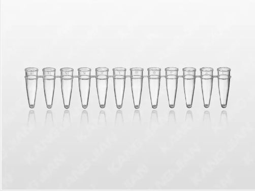 أنبوب تفاعل PCR شفاف